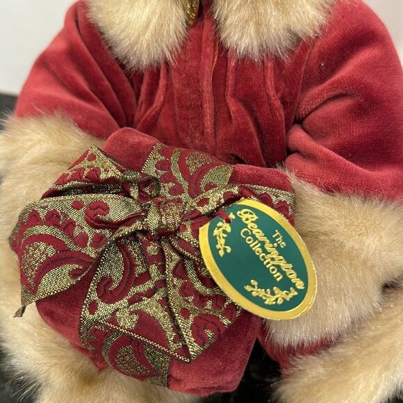 Vintage Bearington Collection Virginia #1072 Christmas Teddy Bear - Picture 8 of 11